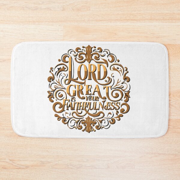 Item preview, Lord Great is Your Faithfulness 4 designed and sold by HahaHandlesHub.