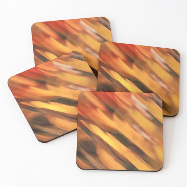 Item preview, Bright Orange Stacks of Leaves designed and sold by SunlitColors.