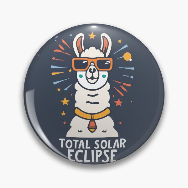 Item preview, Total Llama Eclipse: Dark Blue Delight designed and sold by EmeraldeaArt.