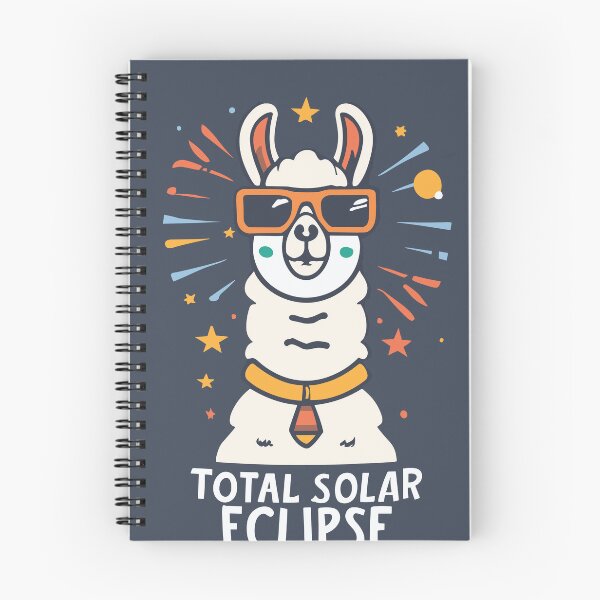 Item preview, Total Llama Eclipse: Dark Blue Delight designed and sold by EmeraldeaArt.
