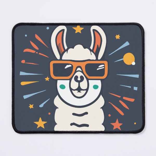 Item preview, Total Llama Eclipse: Dark Blue Delight designed and sold by EmeraldeaArt.