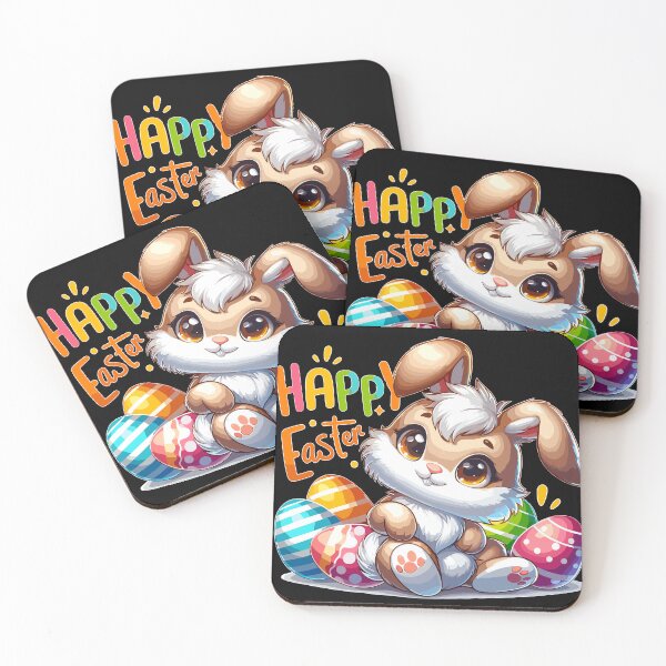 Item preview, Happy Easter - Easter Bunny Illustration designed and sold by MrERNST.
