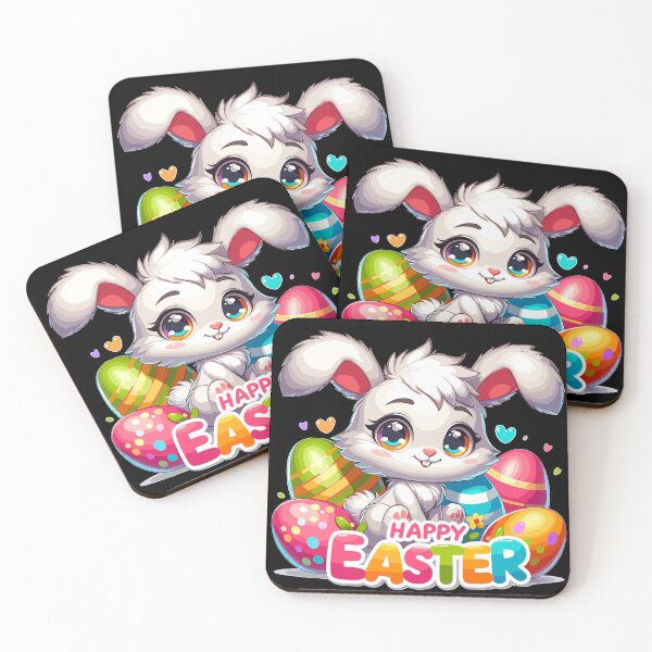 Item preview, Happy Easter - Easter Bunny Illustration designed and sold by MrERNST.