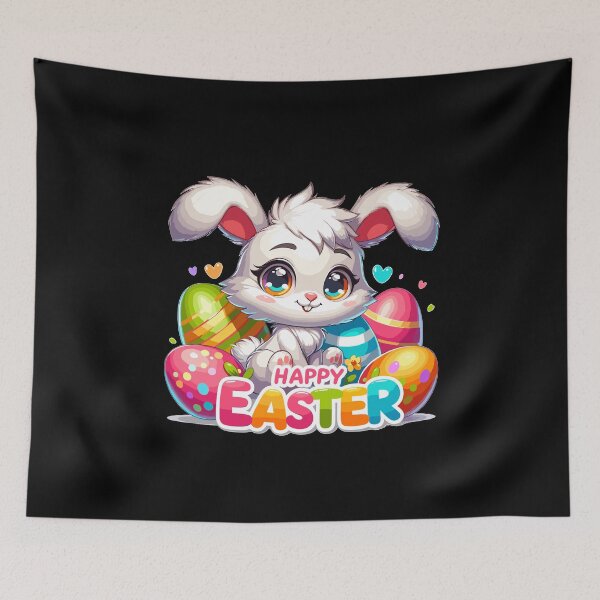 Item preview, Happy Easter - Easter Bunny Illustration designed and sold by MrERNST.