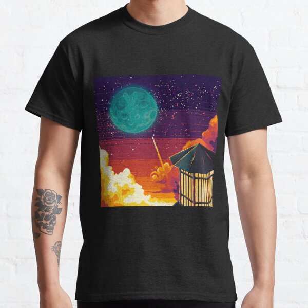 To the moon  Camiseta clásica