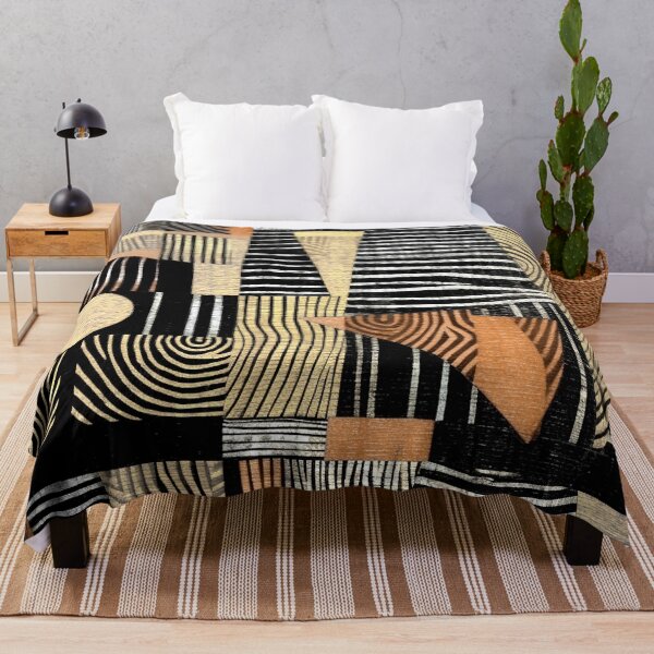 Item preview, Harvest Moon African Tribal Mud Cloth by Bossy Cat Home designed and sold by BossyCatHome.