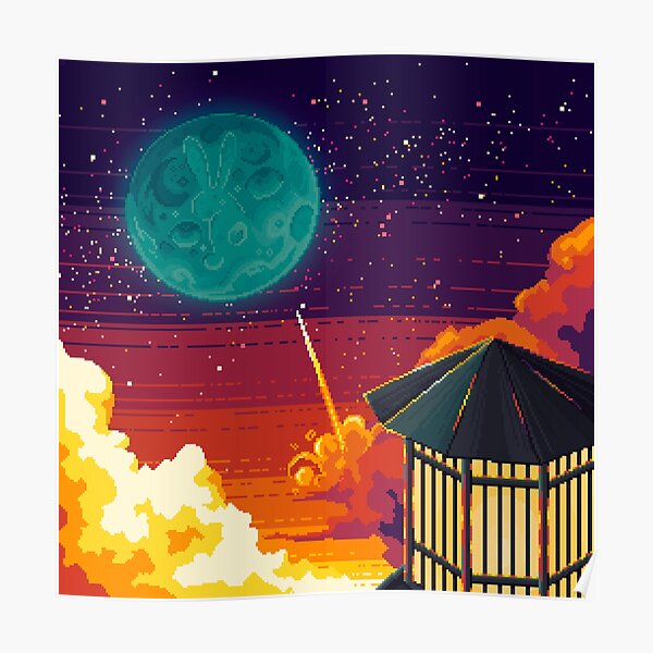 To the moon Póster