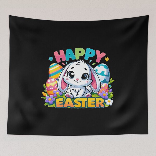 Item preview, Happy Easter - Easter Bunny Illustration designed and sold by MrERNST.