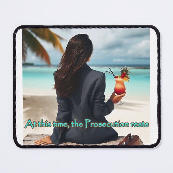Item preview, Prosecution Attorney at Rest 8 designed and sold by patentsAurUs.