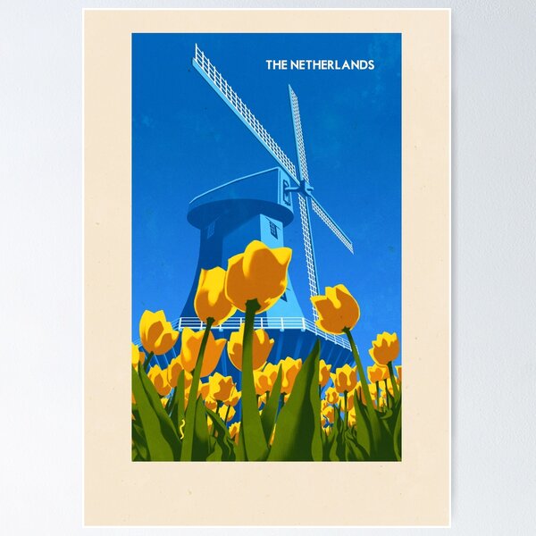 Item preview, Travel Posters - The Netherlands designed and sold by ruiricardo.