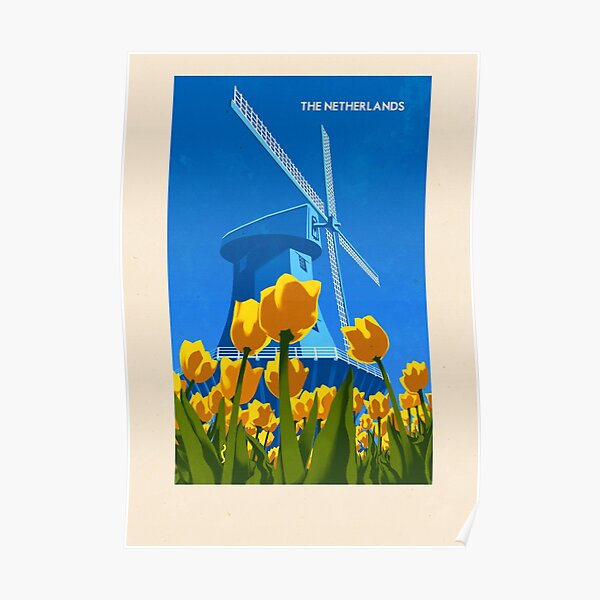 Travel Posters - The Netherlands Poster