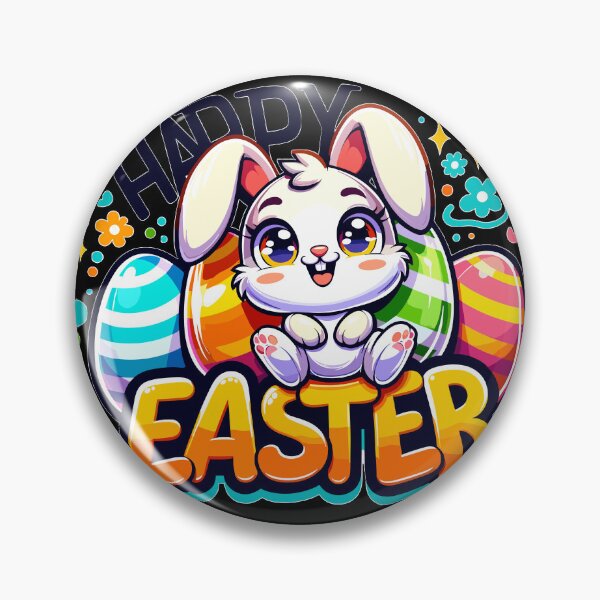 Item preview, Happy Easter - Easter Bunny Illustration designed and sold by MrERNST.