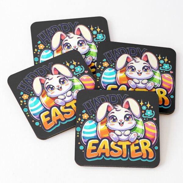 Item preview, Happy Easter - Easter Bunny Illustration designed and sold by MrERNST.