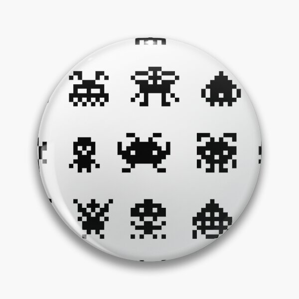 Item preview, Space Invaders Patterns 8 Bit designed and sold by LeGrizou.