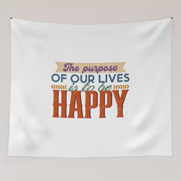Item preview, The Purpose of our Lives is to be Happy dalai lama tshirts for men and women designed and sold by KINGWANI.