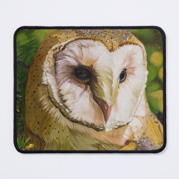 Item preview, Oil painting barn owl designed and sold by Yue Zeng Art Studio.