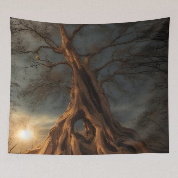 Item preview, Tree at sunset designed and sold by Glenbobagins.