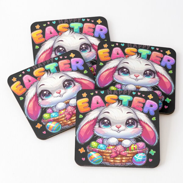 Item preview, Happy Easter - Easter Bunny Illustration designed and sold by MrERNST.