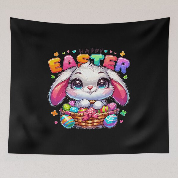 Item preview, Happy Easter - Easter Bunny Illustration designed and sold by MrERNST.