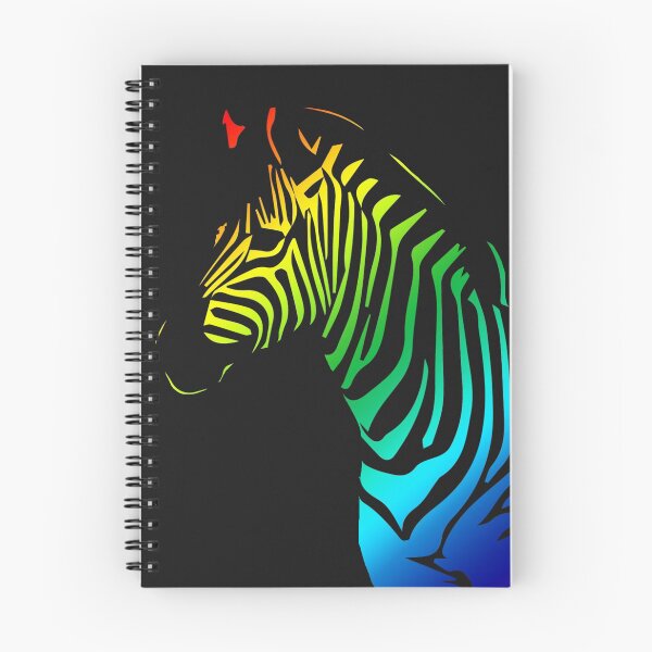 Item preview, Rainbow Zebra "Cutout" designed and sold by ArtByJensterG.