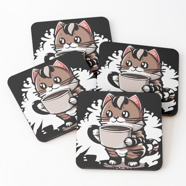 Item preview, Cats and Coffee designed and sold by AntiqueImages.