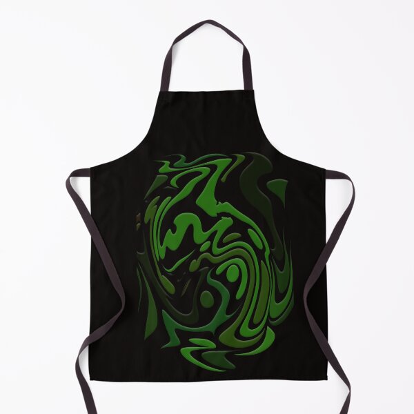 Item preview, modern abstract art in green designed and sold by birasart.