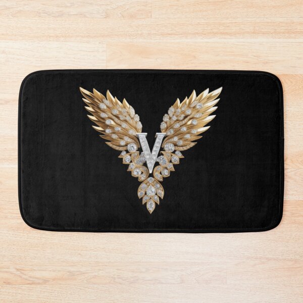 Item preview, Gold and diamonds letter V designed and sold by Roxburylane.
