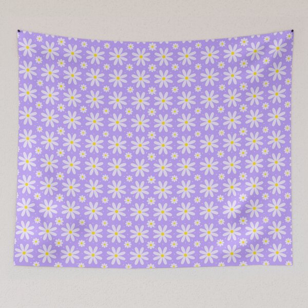 Item preview, Whimsical Blooms: Cute Purple Flower Doodles designed and sold by Vnouk.