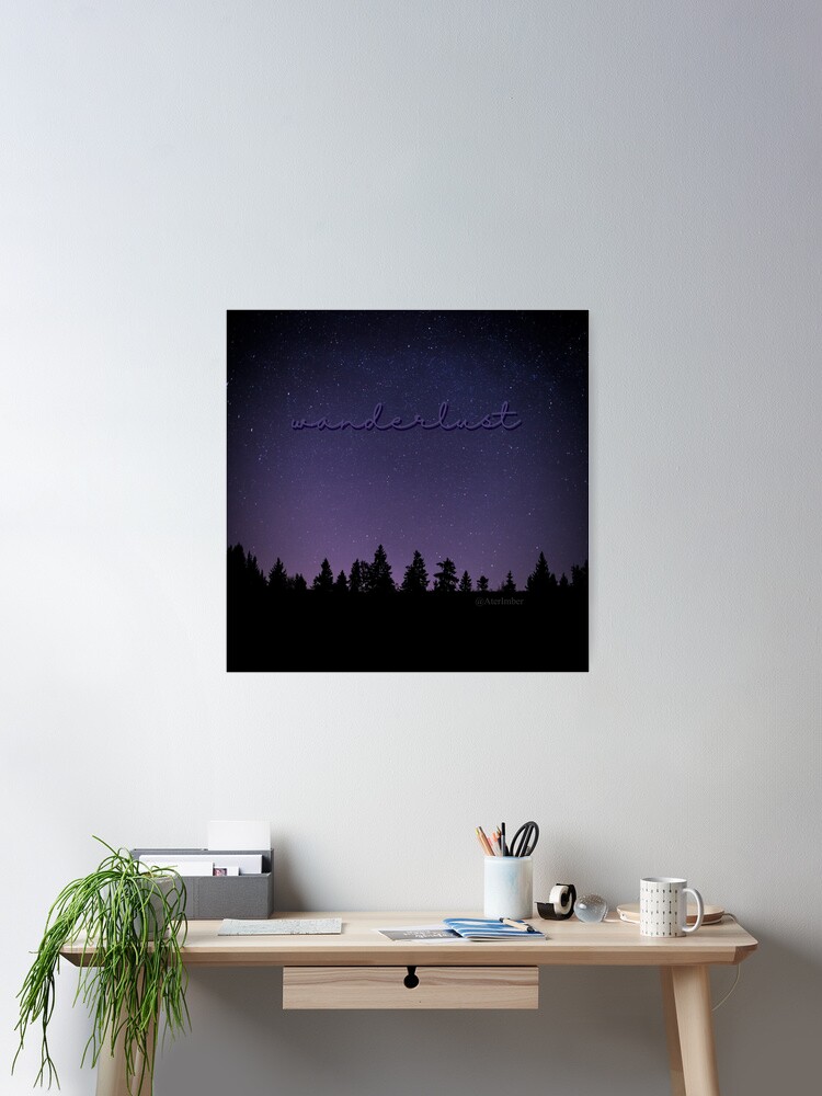 Thumbnail 1 of 3, Poster, Nomad Shadow Forest designed and sold by AterImber.