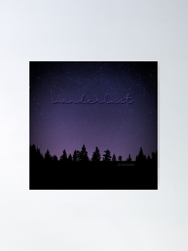 Thumbnail 2 of 3, Poster, Nomad Shadow Forest designed and sold by AterImber.