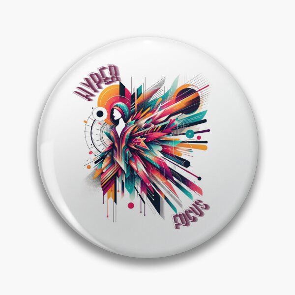 Item preview, Intense Clarity: A Vision of Hyper Focus designed and sold by ArtFeverShop.