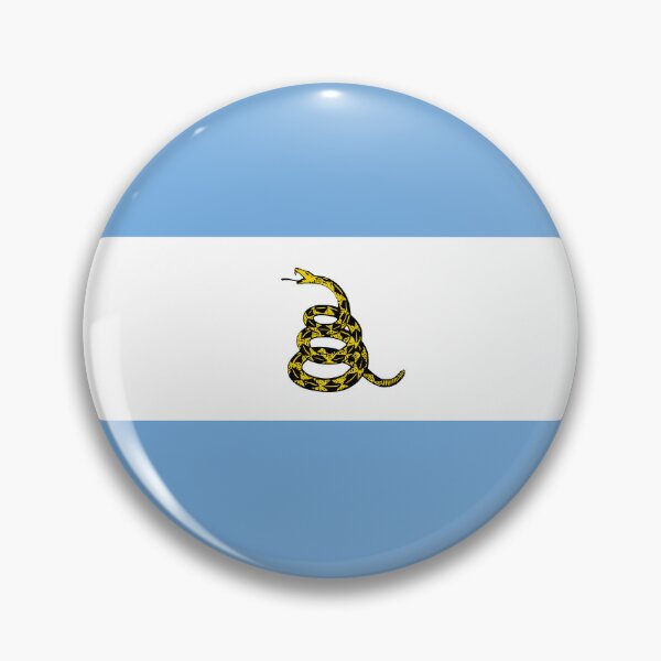 Item preview, Argentina Gadsden Flag designed and sold by LibertyCapital.