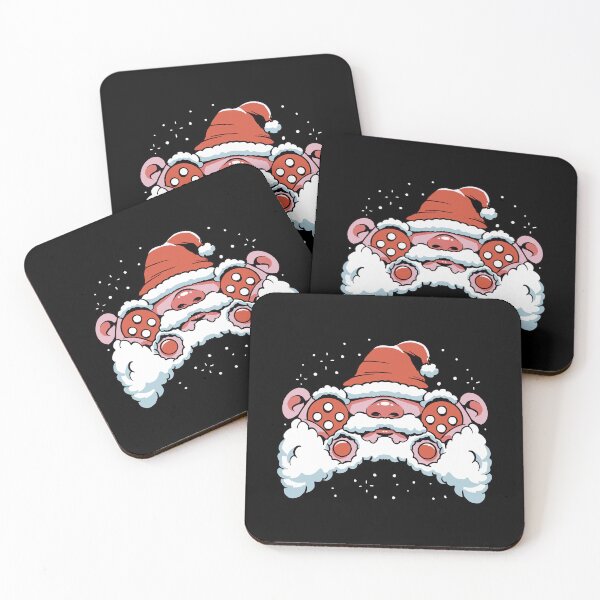 Item preview, controller video game santa claus with festive elements designed and sold by DrawHandArt.