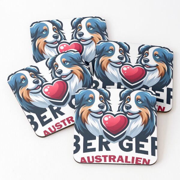 Item preview, Australian Shepherd Affection designed and sold by YANNISQ49.
