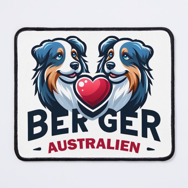 Item preview, Australian Shepherd Affection designed and sold by YANNISQ49.