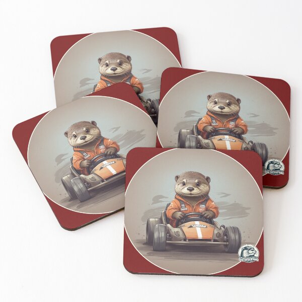 Item preview, Car racer Otter designed and sold by ThisDress.