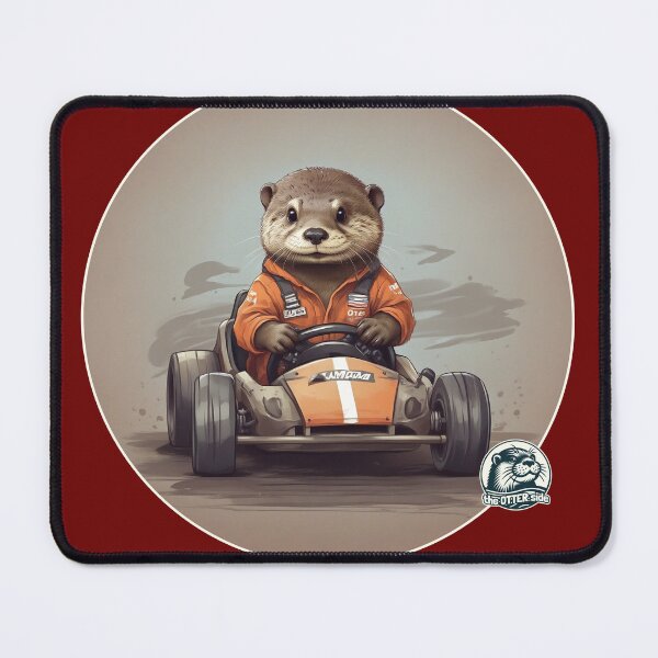 Item preview, Car racer Otter designed and sold by ThisDress.