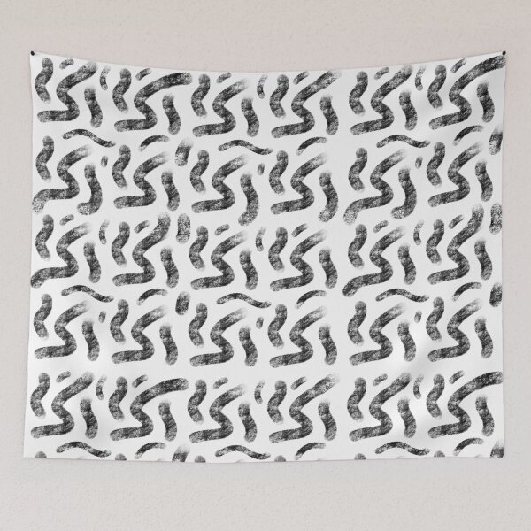 Item preview, Grunge Doodles: Grainy Lines Pattern designed and sold by Vnouk.