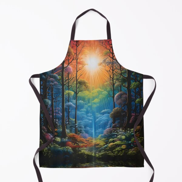 Item preview, Enigmatic Prism: Forest's Luminescent Reflections designed and sold by AI-Only Creations.