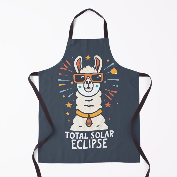 Item preview, Total Solar Eclipse Llama Style designed and sold by EmeraldeaArt.
