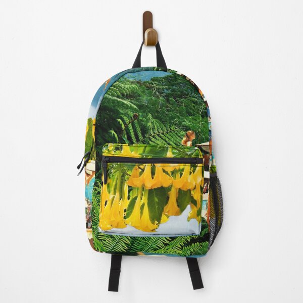 Item preview, Jungle Plunge - diving in the jungle beneath yellow flowers designed and sold by linzsepe.
