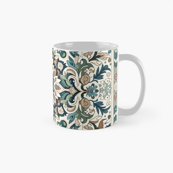 Item preview, Floral Zillij Pattern designed and sold by NeatSplash.