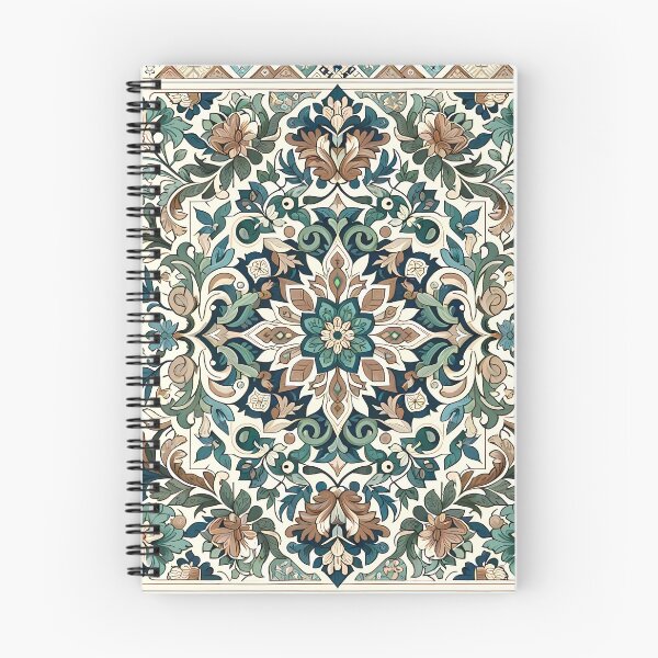 Item preview, Floral Zillij Pattern designed and sold by NeatSplash.