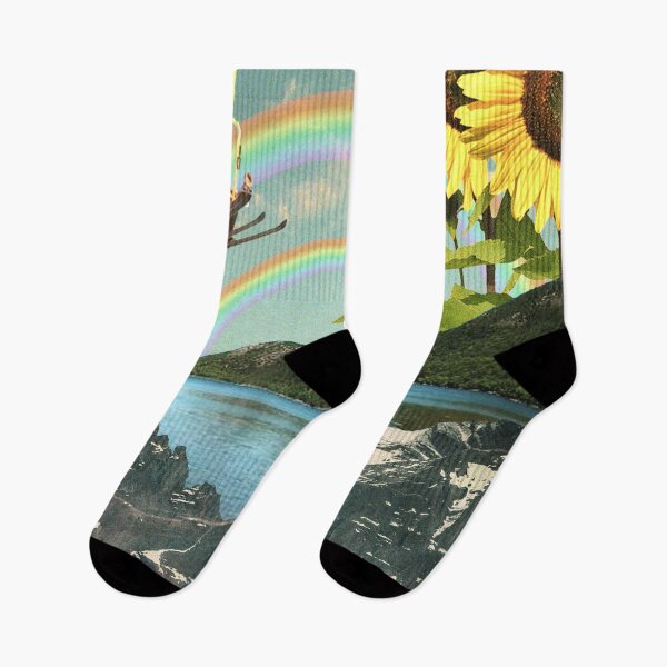 Item preview, Just Passing Through - ski lift riding over a scenic lake designed and sold by linzsepe.