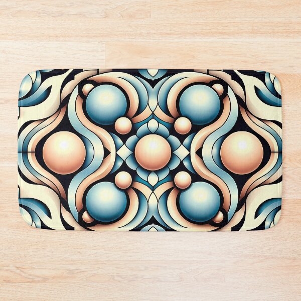 Item preview, Light Blue and Orange Orbs designed and sold by NeatSplash.