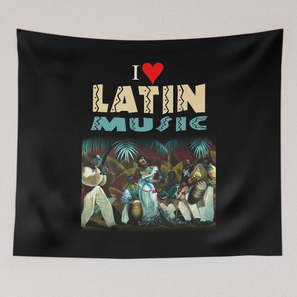 Item preview, I Love Latin Music designed and sold by TIGERDAVER.