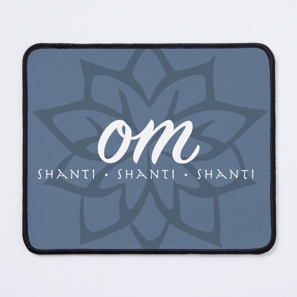 Item preview, OM Shanti Shanti Spiritual Mandala designed and sold by Bolly & Maple.