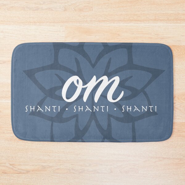 Item preview, OM Shanti Shanti Spiritual Mandala designed and sold by Bolly & Maple.
