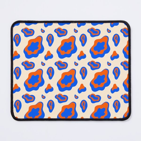 Item preview, Retro Funk Fusion: Cute Doodles in Orange and Blue designed and sold by Vnouk.