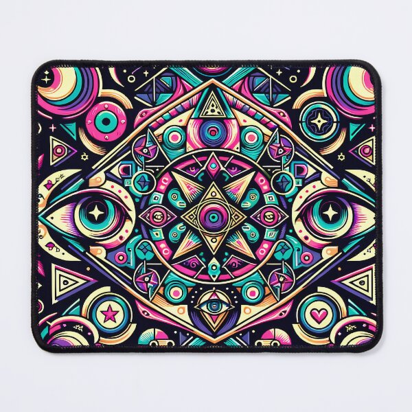 Item preview, Esoteric Eyes Pattern designed and sold by NeatSplash.